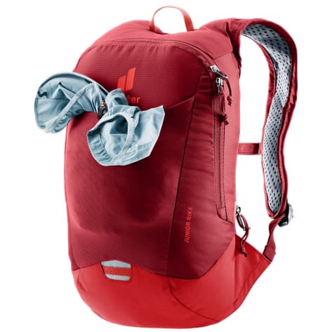 Deuter Kinder Fahrradrucksack Junior Bike 3612224-5597 Masala-Cherry | One size