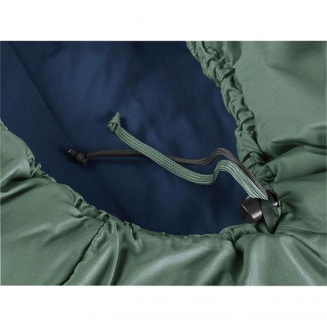Deuter Schlafsack Orbit +5C/41F 3701125-2349 Ivy-Ink | Reißverschluss links