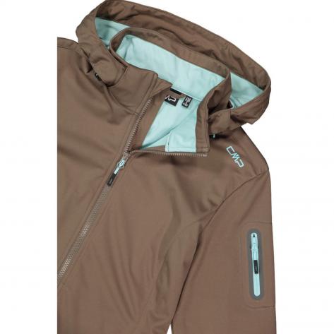 CMP Damen Softshelljacke Woman Jacket Zip Hood 39A5016 