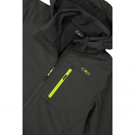 CMP Herren Softshell Jacke Zip Hood 3A01787N-F963 56 Pine | 56