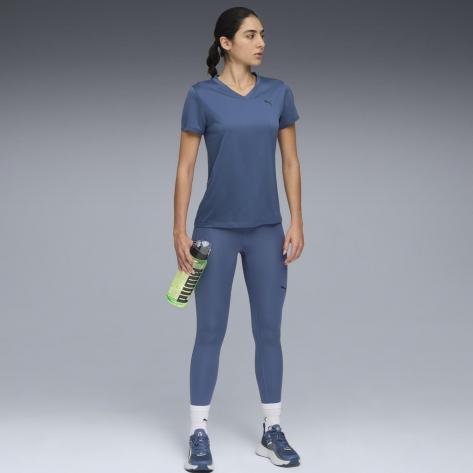Puma Damen T-Shirt TAD ESSENTIAL VNECK Tee 525890 