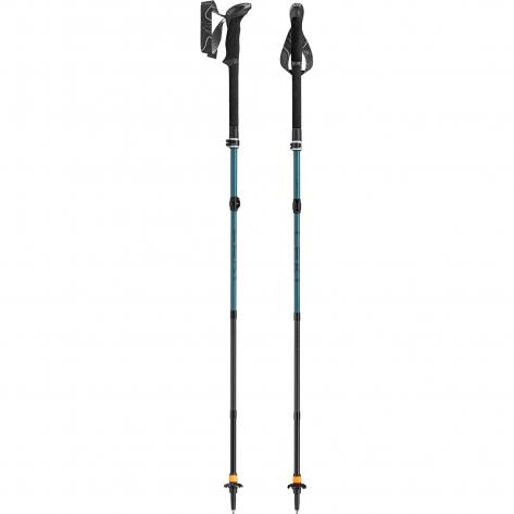 Leki Trekking Stöcke Makalu FX Carbon AS  65620631S 110-130 cm Greenblue Light-Greenblue Dark-Black | 110-130 cm