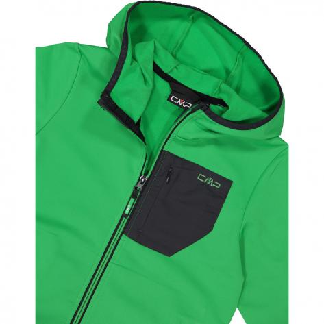 CMP Jungen Fleecejacke Kid Jacket Fix Hood 35E3224 