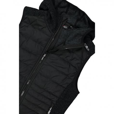 CMP Damen Weste Woman Vest Hybrid Fix Hood 35H1636 