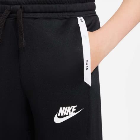 Nike Kinder Trainingsanzug Sportswear Tracksuit Poly Pack Hook DD8552-010 128-137 Black/White | 128-137