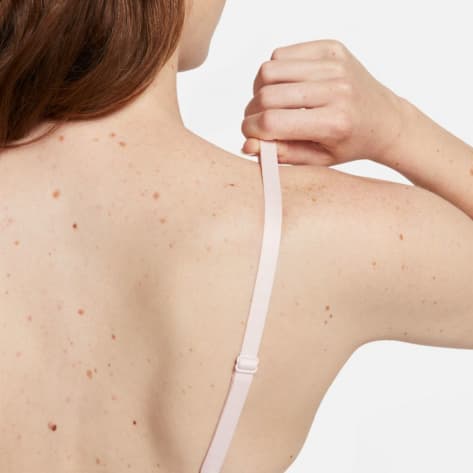 Nike Damen Sport BH Light-Support Padded Sports Bra DM0526-640 XL/C-E Light Soft Pink/Stone Mauve/Wht | XL/C-E