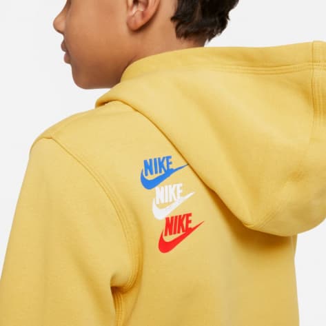 Nike Jungen Kapuzenpullover SI FLC PO BB FD1197-709 158-170 Vivid Sulfur | 158-170