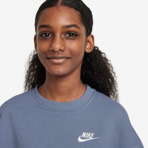 Nike Mädchen Pullover Sportswear Club Fleece Bi FZ9244 