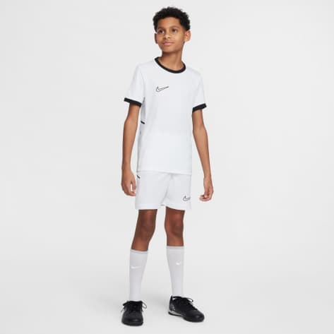 Nike Kinder Trainingsshirt Dri-FIT Academy 25 FZ9758-100 128-137 White/Blk/Wolf Grey/Blk | 128-137