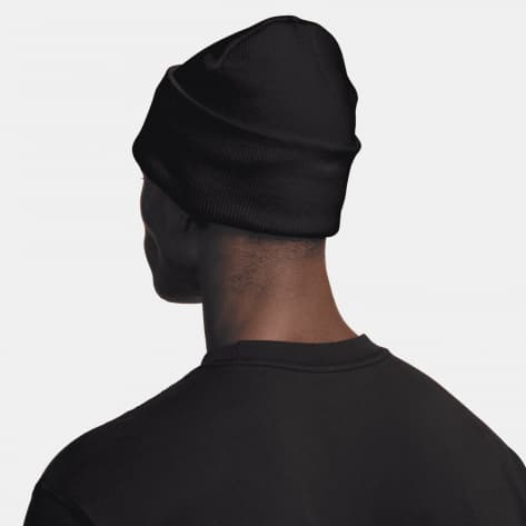 Nike Mütze Peak Swoosh Beanie HF0187-010 Black/White | One size