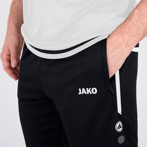 Jako Herren Trainingshose Active 8495-08 XXXL Schwarz-Weiß | XXXL