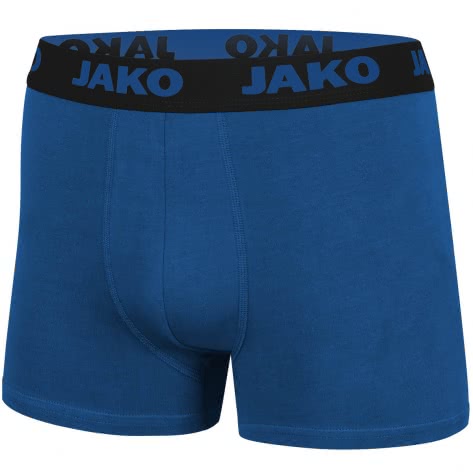 Jako Herren Boxershorts 6er Pack D6201-08 M Schwarz/Grau/Blau | M