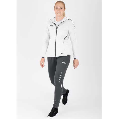 Jako Damen Trainingshose Challenge 8421-821 34 Anthra Light/Weiß | 34