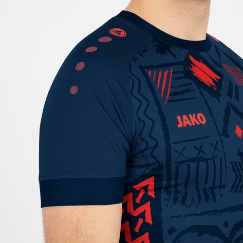 Jako Herren Trikot Tropicana 4211-932 M Navy/Flame | M