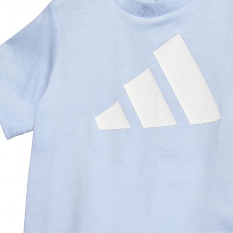 adidas Baby Set I BL T-SET 160 JC9641 74 Glow Blue/White | 74