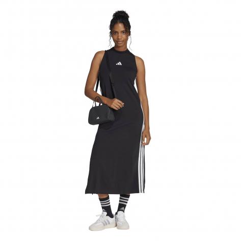 adidas Damen Kleid Essentials 3S Long Racerback Dress 
