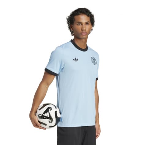 adidas Herren Trikot DFB 125 JSY JY1315 L Clear Blue/Black | L