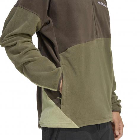 adidas TERREX Herren Pullover Multi Climawarm Fleece-Anorak 