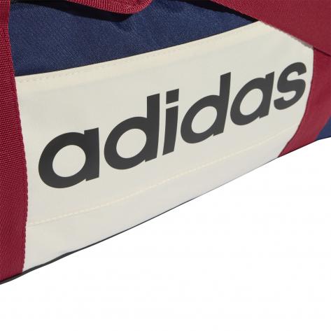 adidas Sporttasche LINEAR DUF S CB KE5543 Dark Blue/Off White/Maroon | One size