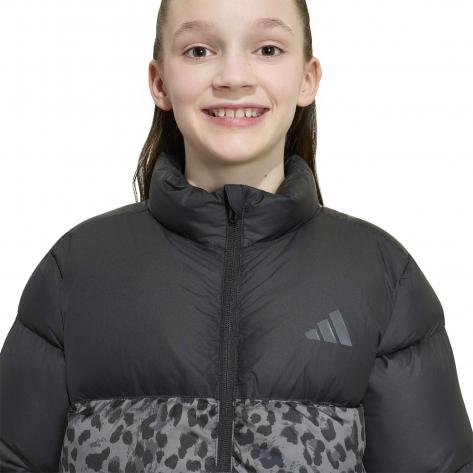 adidas Mädchen Winterjacke Allover Print Puffer Jacket 