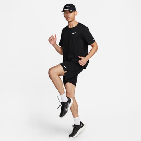 Nike Herren Dri-FIT 7  Fitness Short FB4196-010 M Black/Blck/Iron Grey/White | M