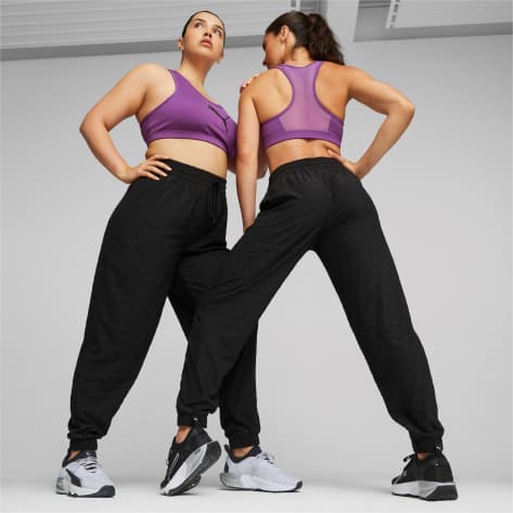 Puma Damen Trainingshosen FIT BRANDED FLEECE JOGGER 523851-01 M Puma Black | M