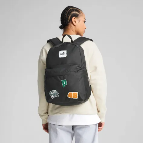 Puma Unisex Rucksack PUMA PHASE PATCH Backpack 091161-01 Puma Black | One size