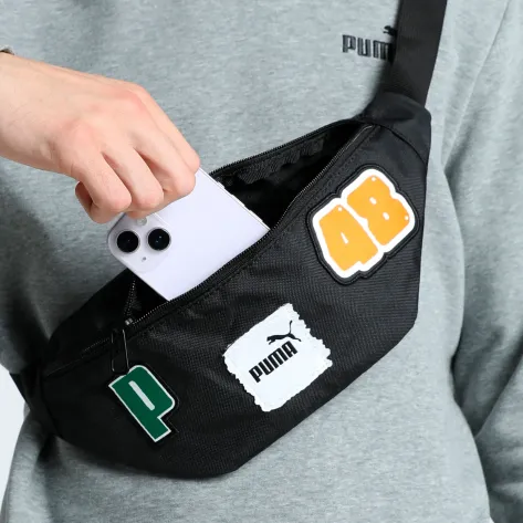Puma Unisex Bauchtasche PUMA PHASE PATCH Waist Bag 091162-01 Puma Black | One size