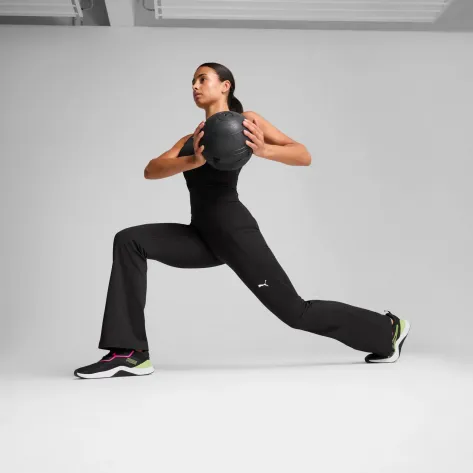 Puma Damen Trainingshose W TAD ESSENTIAL HW BOOTCUT PANT 525902-01 M PUMA Black | M