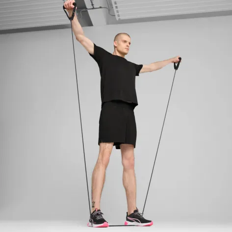 Puma Herren T-Shirt M TAD ESSENTIALS HEATHER CAT Tee (CF small cat) 525920 