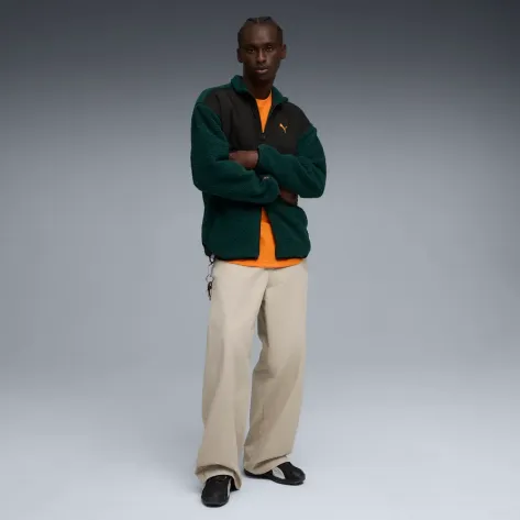 Puma Herren Fleecejacke Pumatech Soft Tech Relaxed Sherpa Jacket 632104 