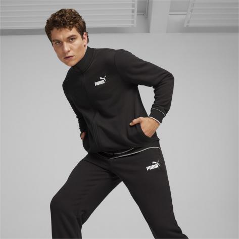 Puma Herren Trainingsanzug Sweat Tracksuit 678889-01 M PUMA Black | M