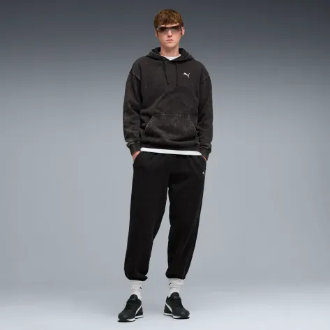 Puma Herren Kapuzenpullover ESS Elevated Relaxed Wash Hoodie FL 688049 