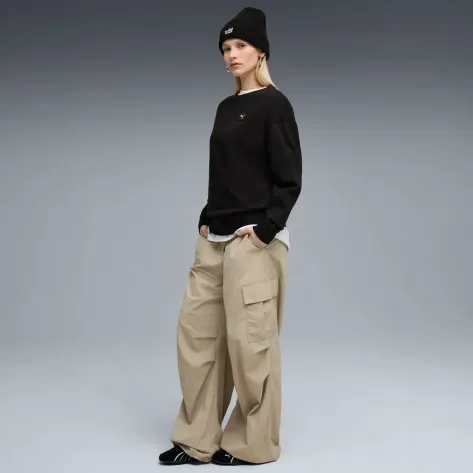 Puma Damen Pullover ESS Elevated Comfort Crew FL 688099 