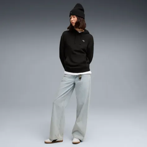 Puma Damen Kapuzenpullover ESS ELEVATED Comfort Hoodie FL 688100-01 L PUMA Black | L