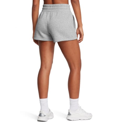 Under Armour Damen Short Icon Fleece Boxer Short 1382725-015 S Mod Gray Light Heather | S