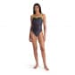 Arena Damen Badeanzug Women´s ARENA CAMO KIKKO SWIMS 007160-650 38 Soft Green-Black Multi | 38