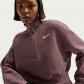 Nike Damen Pullover Oversize 1/2-Zip Phoenix FL. Sweatshirt DQ5767 