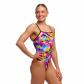 Funkita Damen Badeanzug Single Strap One Piece FKS030L 