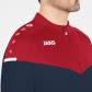 Jako Herren Ziptop Champ 2.0 8620-91 XXXL Marine/Chili Rot | XXXL