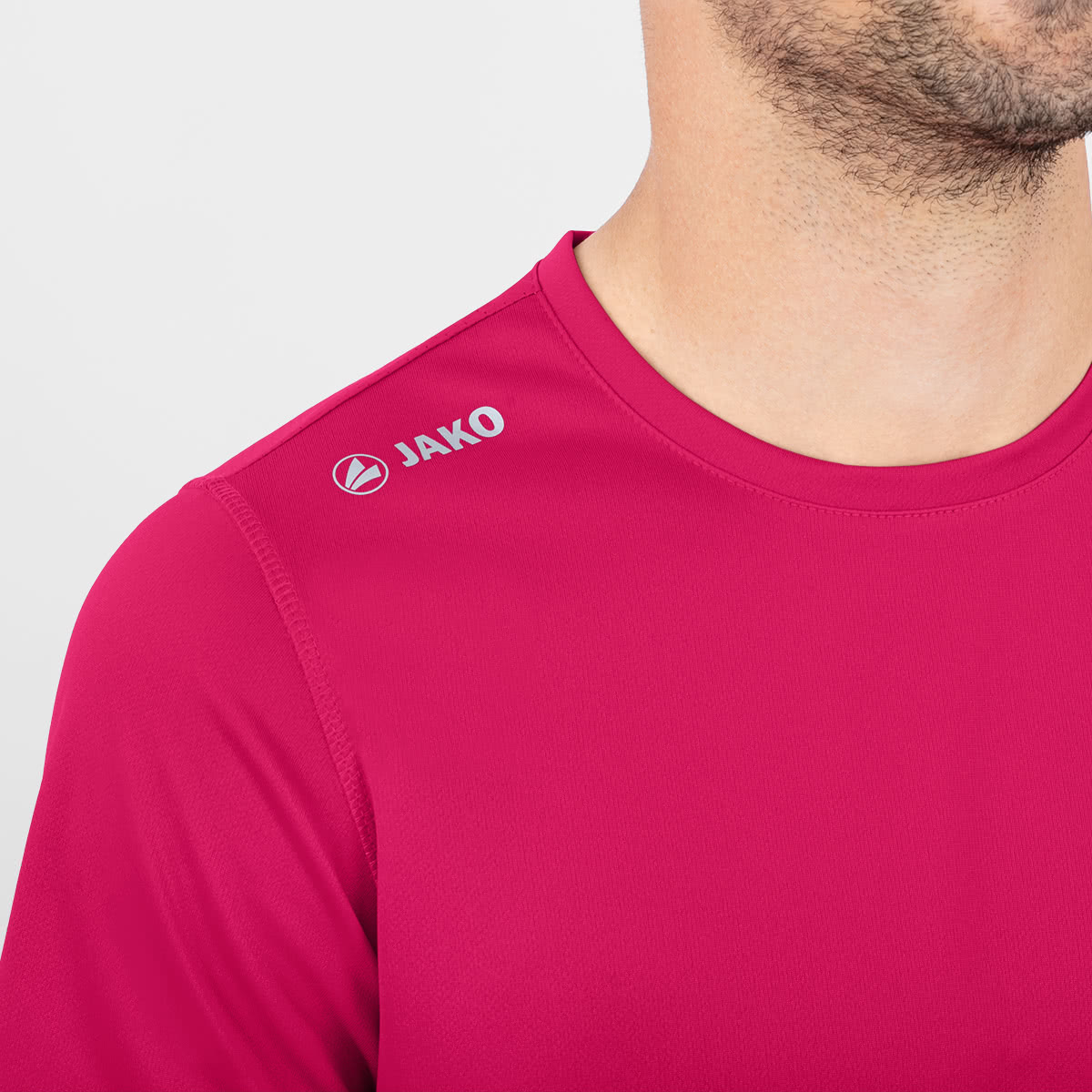 Jako Runningshirt T-Shirt Herren Laufshirt Funktionsshirt Sport pink 6175 