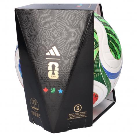 adidas Fussball WM 2026 Trionda Pro Ball JD8021 5 White/Solar Blue/Hi-Res Red/Lime | 5