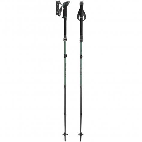 Leki Trekking Stöcke Makalu FX Carbon 65620621S 110-130 cm Naturalcarbon-Green-Black | 110-130 cm