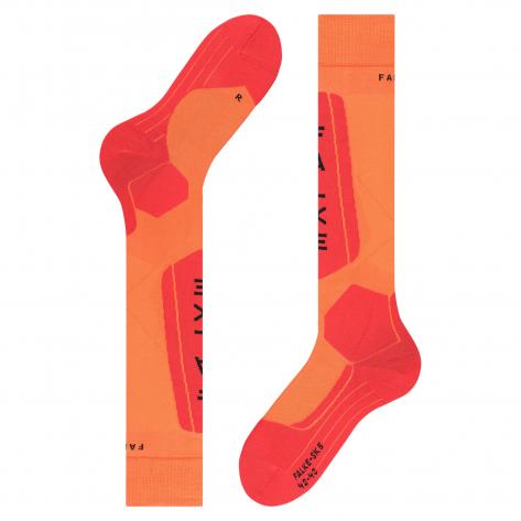 Falke Herren Ski Socken SK5 Expert 76009-8034 46-48 Flash Orange | 46-48