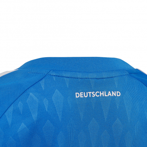 adidas Kinder DFB Torwart Mini Kit LS WM 2022 HC1296 92 Blue Rush | 92