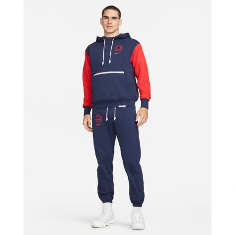 Nike Herren Kapuzenpullover Paris Saint-Germain Hoodie 2023/24 DV4934-410 XL Midnight Navy/Uni Red | XL