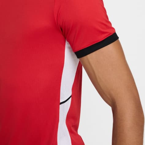 Nike Herren T-Shirt Dri-FIT Academy 25 FZ9754-657 L University Red/Blck/Wht/Wht | L