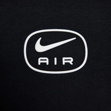 Nike Herren Kapuzenpullover AIR PO HOODY FLC HM0175-011 L Black/Fir/White/White | L