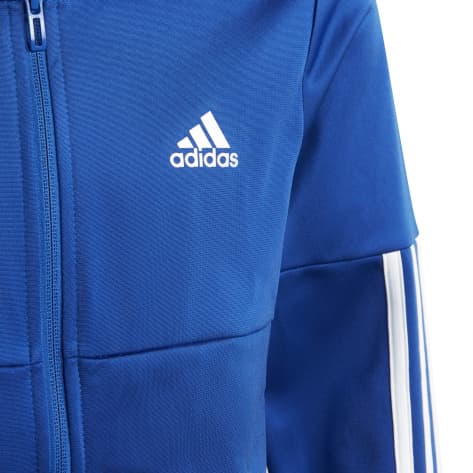 adidas Kinder Trainingsanzug 3-Streifen Team HM2141 152 Royal Blue/White | 152