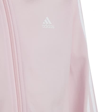 adidas Mädchen Trainingsanzug Essentials 3-Stripes Tracksuit IC0113 170 Classic Pink/White | 170